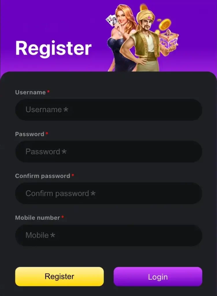 atlantis88 registration interface with secure signup system, login option, and access to casino games